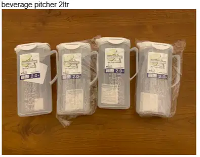 beverage pitcher 2ltr