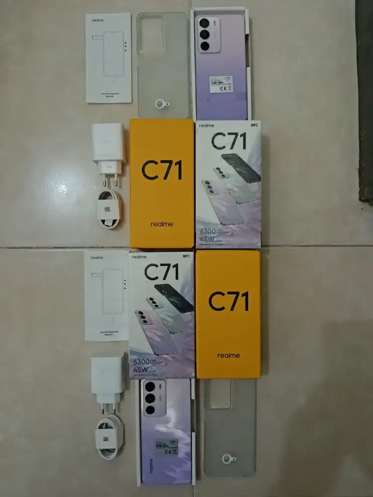 Realme C71 4/128 seperti baru