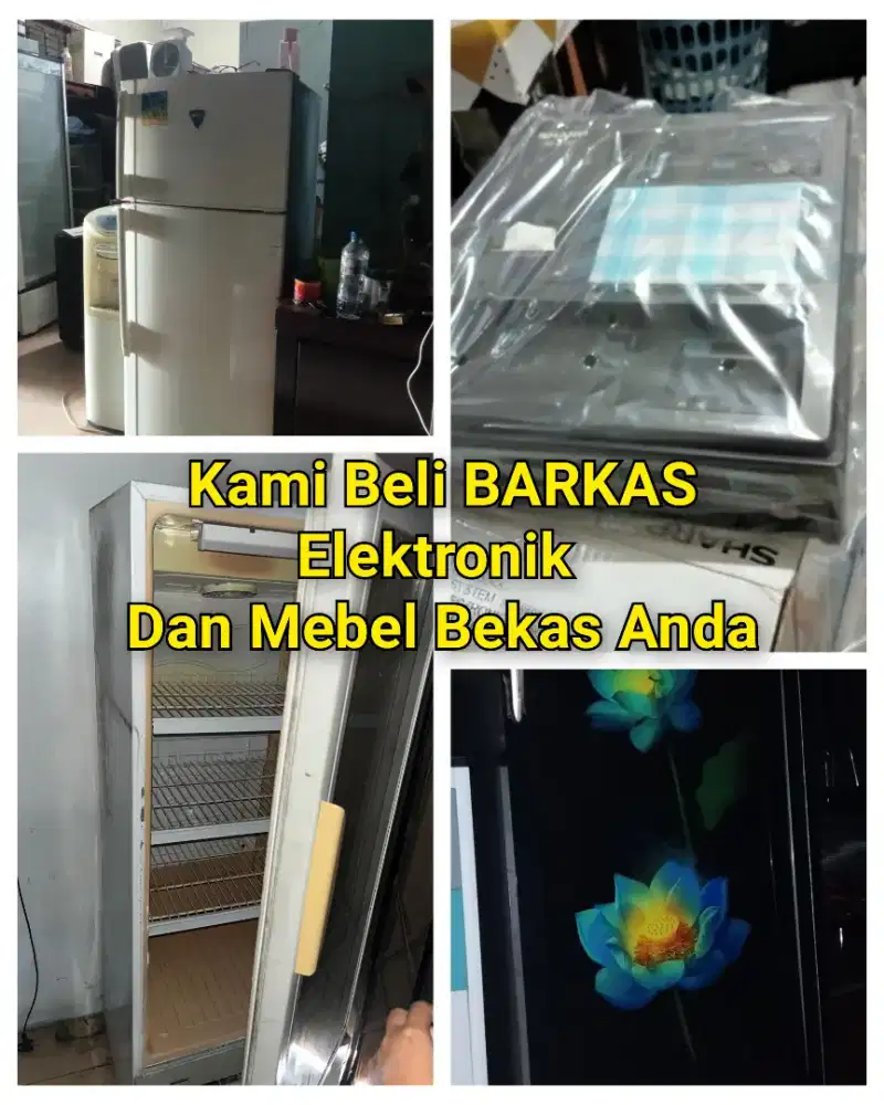 Kami siap tampung Beli Barkas Kulkas, Freezer DLL Barkas anda