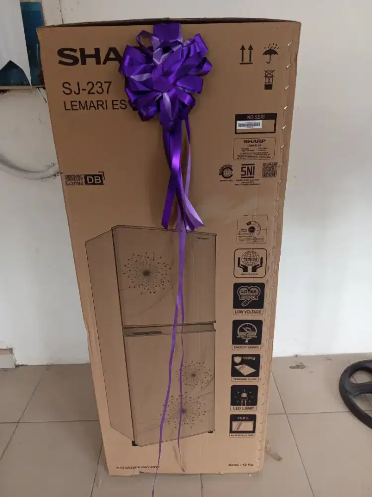 Kulkas Sharp 2 pintu