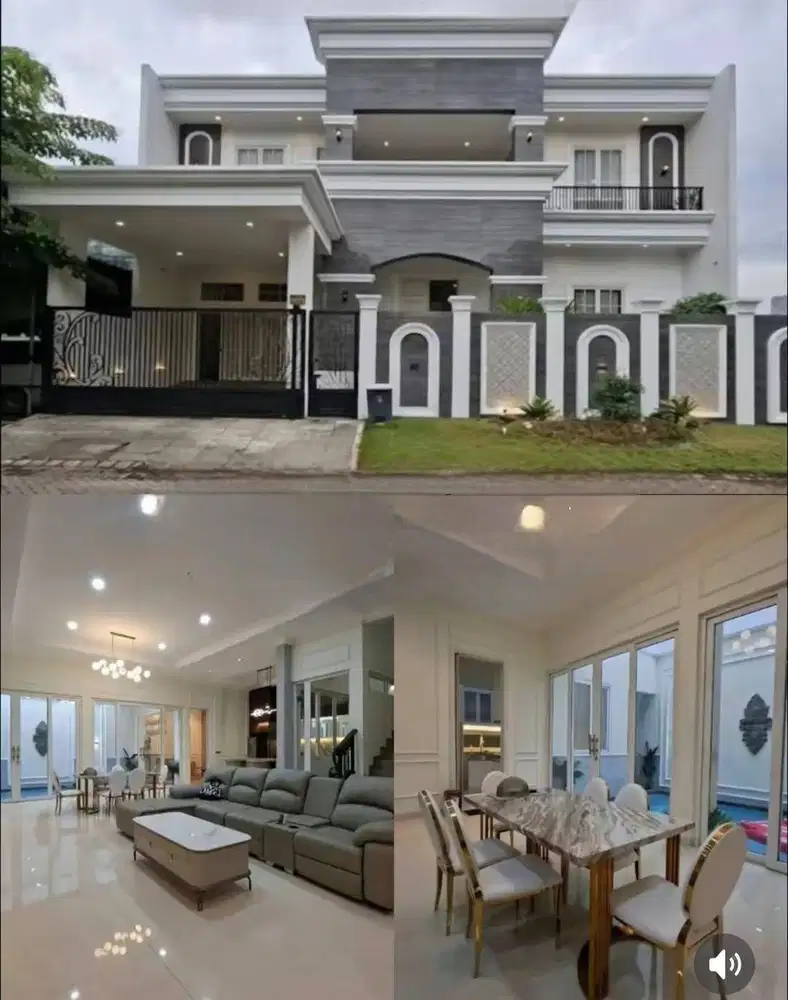 MEWAH! RUMAH 2 LANTAI PAKUWON INDAH FURNISHED and WITH POOL