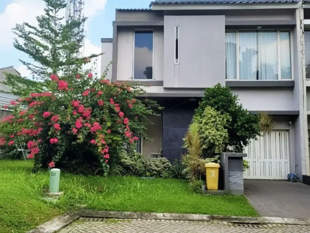 Dijual Rumah Strategis 2 Lantai Dalam Cluster Ada Halaman Samping Rumah Dekat British School di Bintaro Tangsel Gb-17280