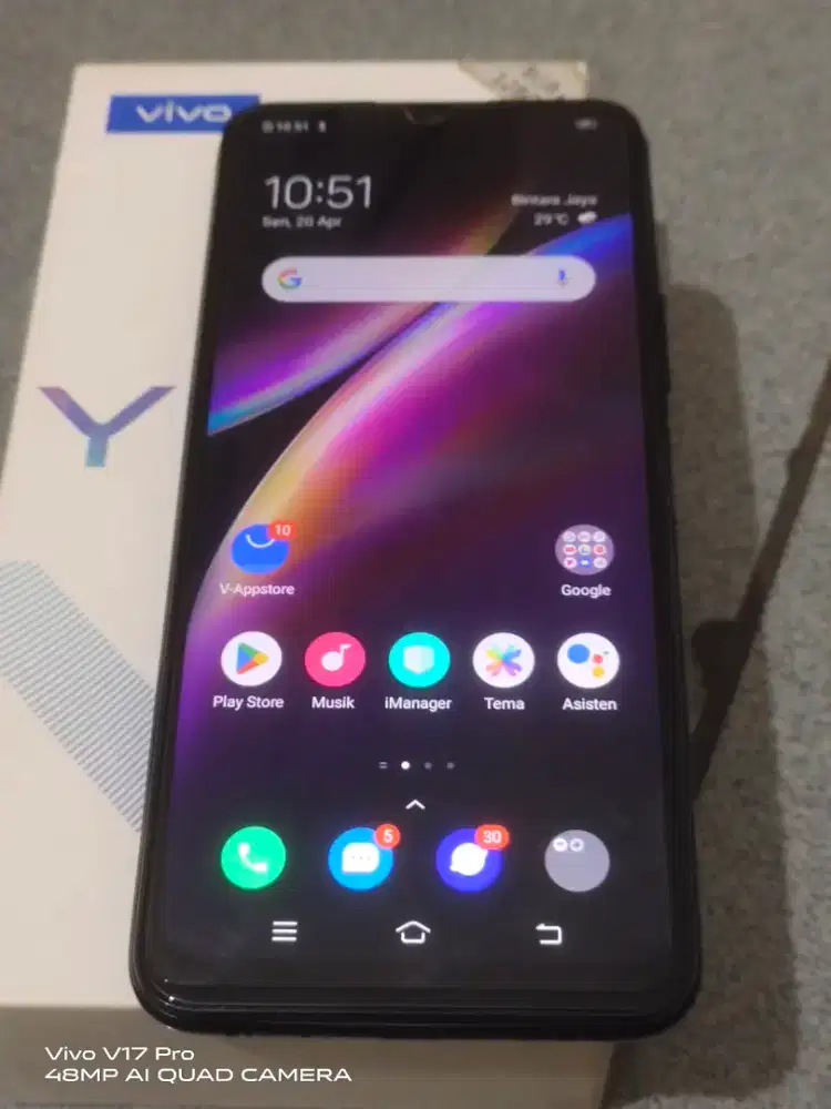 Vivo y20s ram 8/128