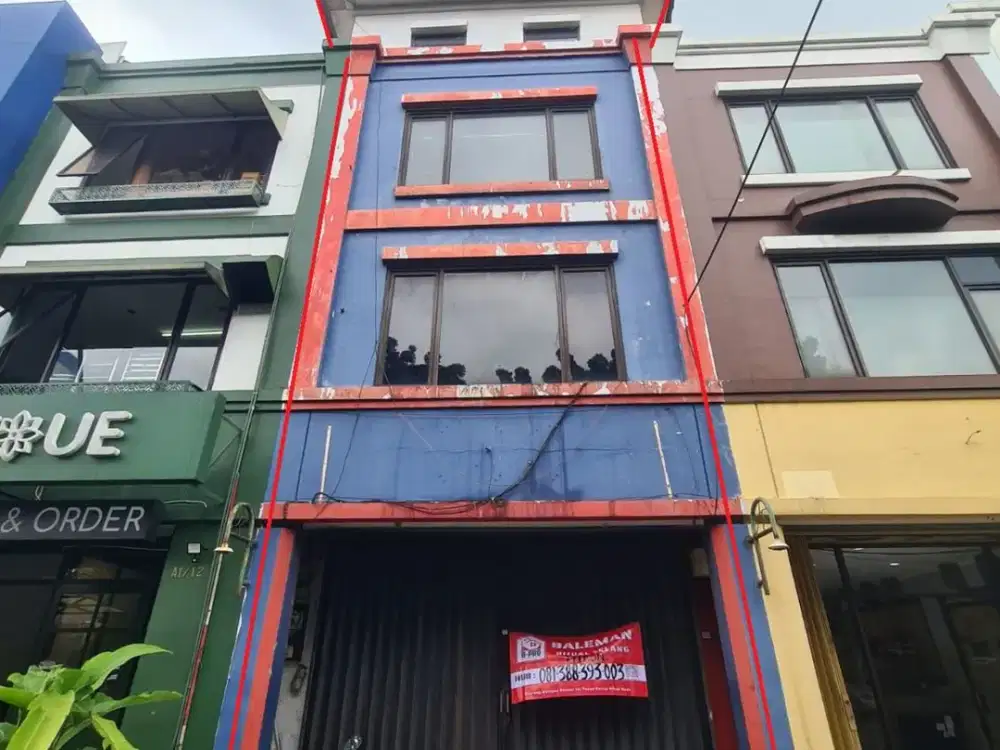 Dijual Lelang Ruko Komplek Ruko Melati Mas Vista, Kel. Jalupang, Kec. Serpong Utara , Kota Tangerang Selatan