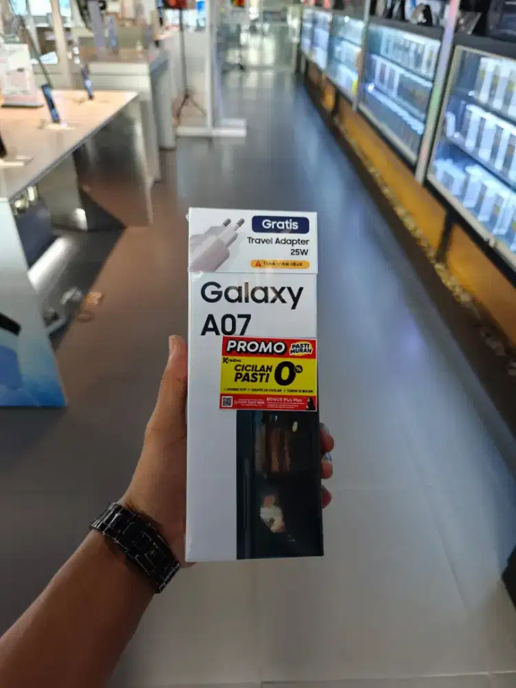 HARGA PROMO SEPESIAL SAMSUNG GALAXY A07 8/64 FREE ADAPTOR 25W