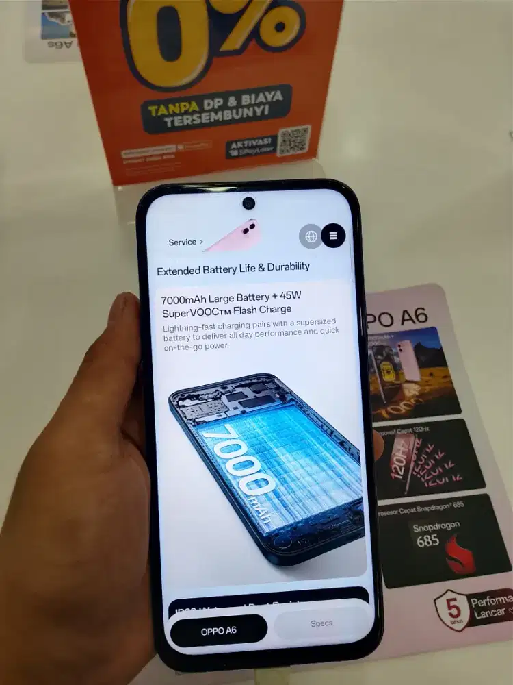 cicilan oppo A6