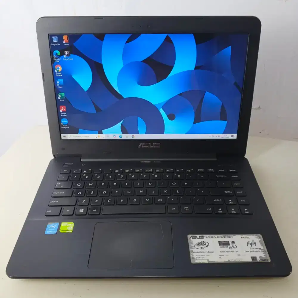 Laptop Asus Core i3 4005U Ram 10GB SSD