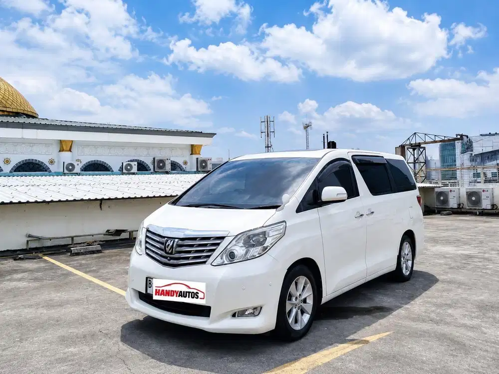 Toyota Alphard G Premium Sound Tahun 2010 Automatic Putih