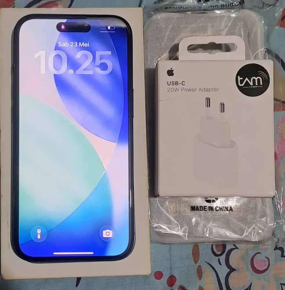 Dijual iPhone 15 128 GB (iBox) Warna Black