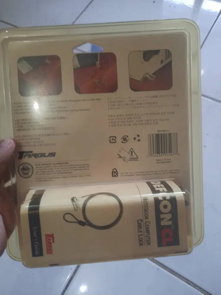 Targus pengaman laptop
