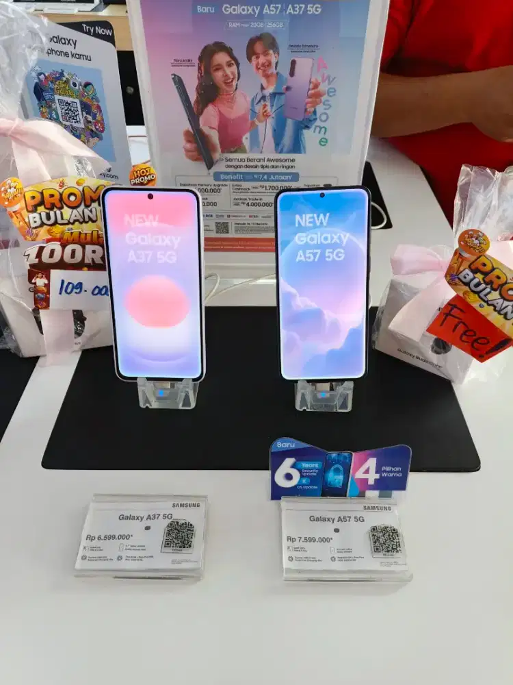 SAMSUNG GALAXY A37 & A57