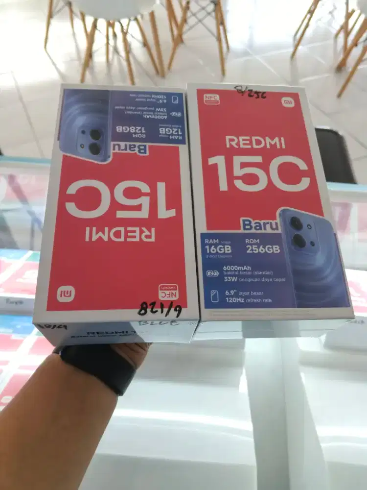 Redmi 15C new garansi resmi