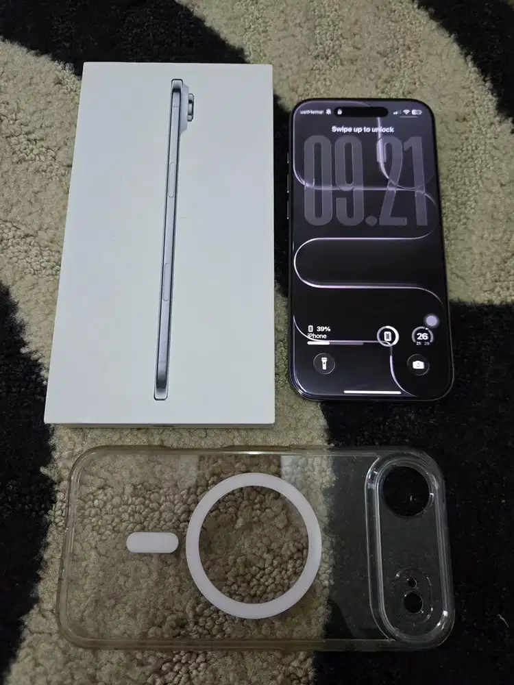 Iphone 17 air 256gb white all operator 5G fullset resmi BEACUKAI ZP/A