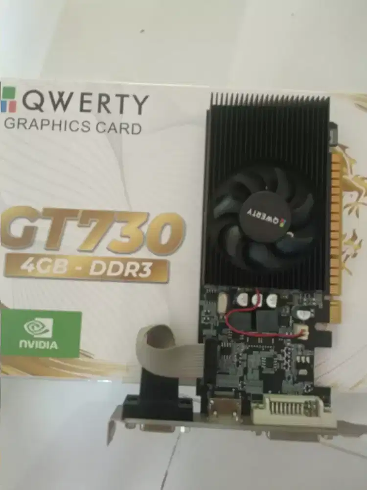 VGA graphics card qwerty Nvidia GT 730 4GB-DDR3