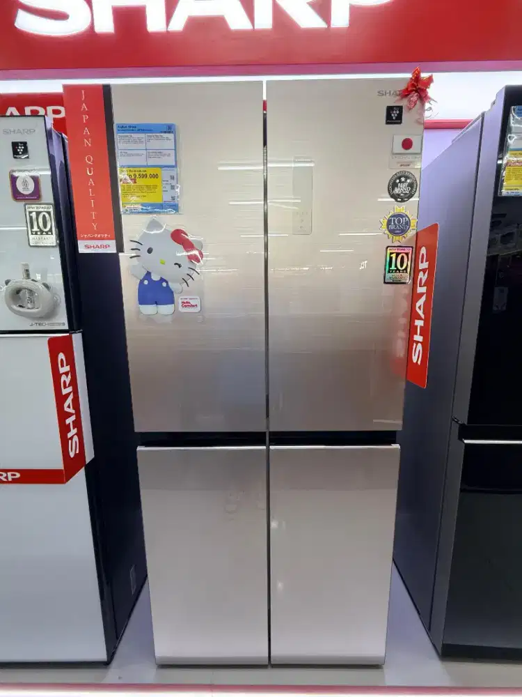 Kulkas Sharp 4 Pintu 401L Inverter