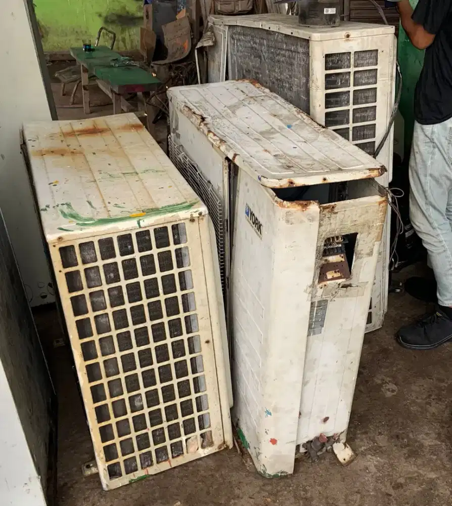 Terima ac bekas rusak