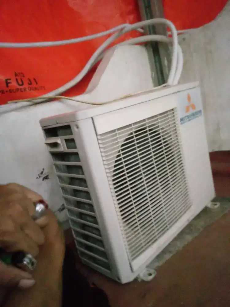 Terima AC bekas rusak mati