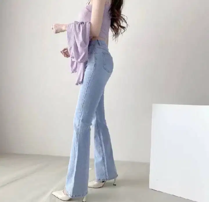 HW cutbray jeans wanita- cutbray stretch kekinian- 100% premium