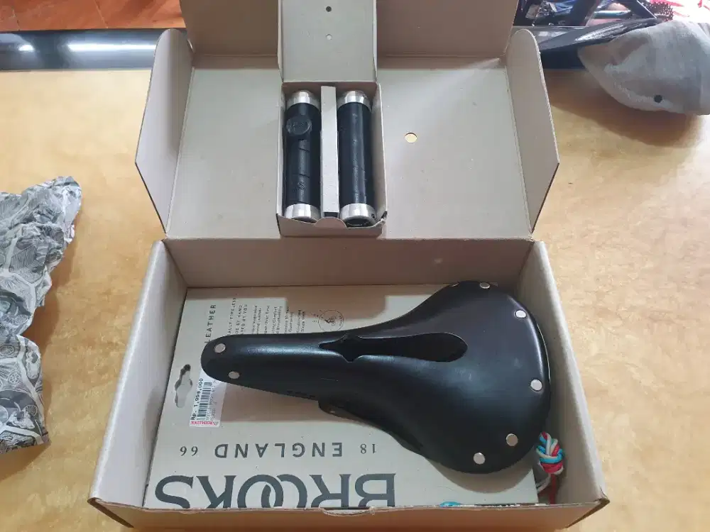 Paket sadel Brook B 17 & GRIP Brook