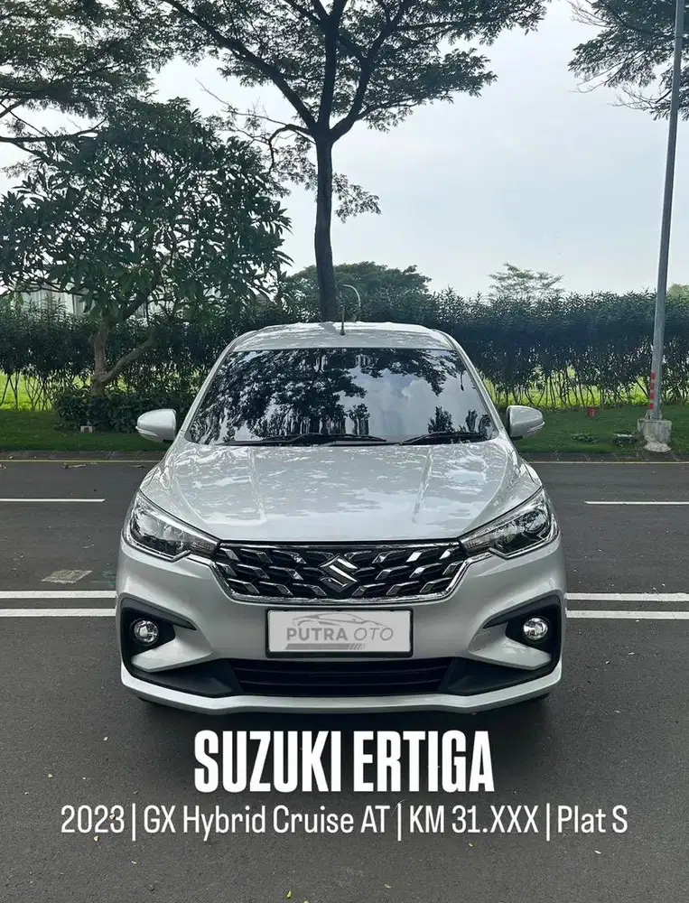 [34RB LOW KM!] Suzuki Ertiga GX Hybrid Cruise AT 2023 (PMK 2024)
