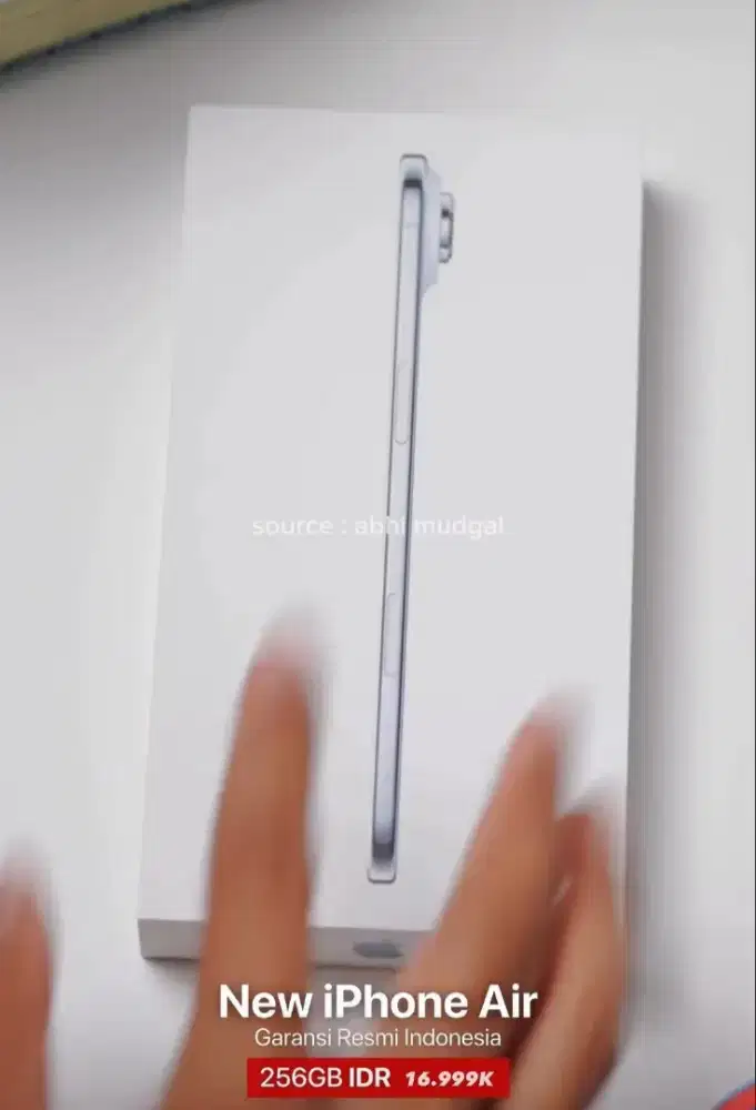 iPhone new Air dikredit tanpa DP