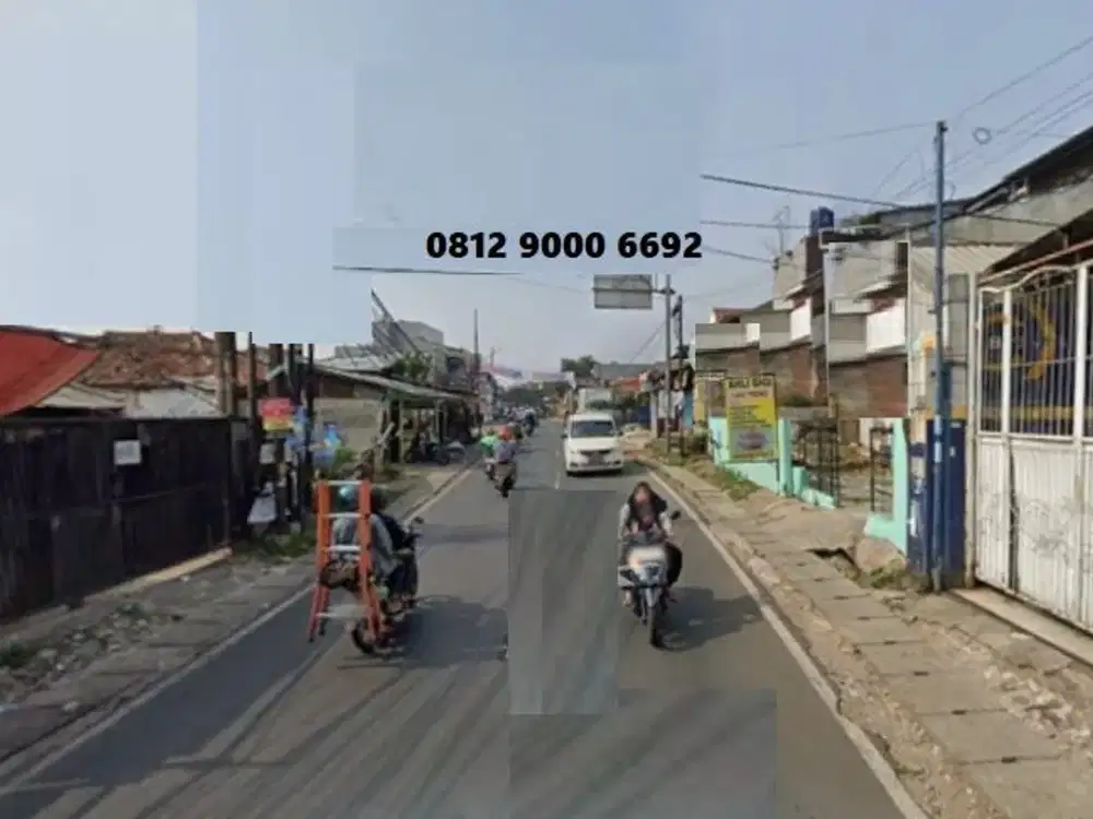 Jual Tanah Bawah NJOP bonus Kontrakan di Pinggir jalan raya Ciledug Tangerang