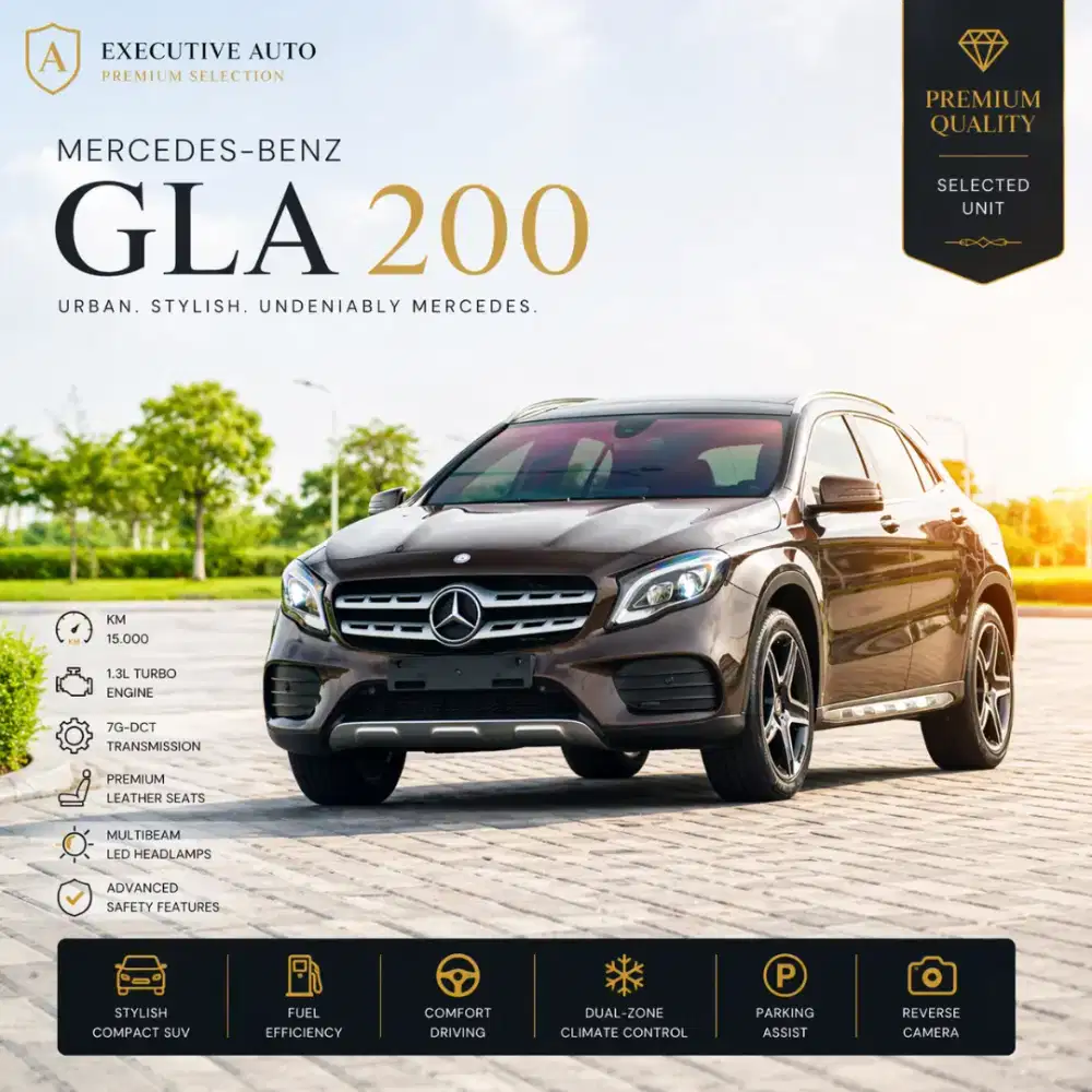 [PANORAMIC] MERCEDES BENZ GLA200 AMG 2018