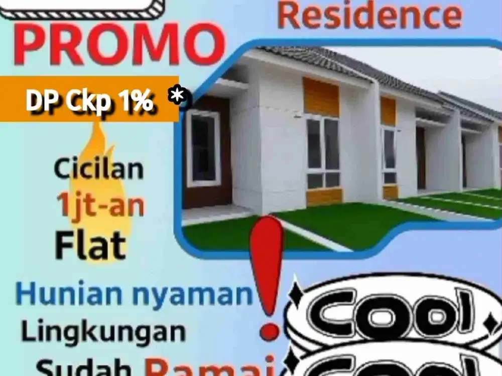 Kota BUMI 6 modal 3,8 jt udh bisa Memiliki Rumah MiniMalis Siap Huni.