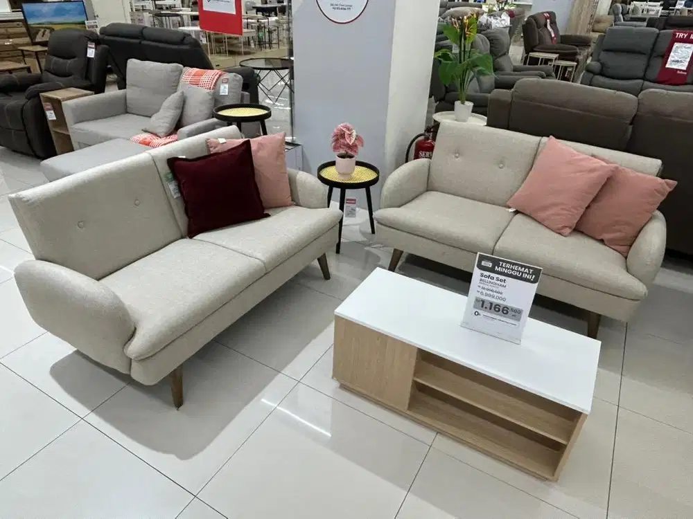 PROMO SOFA SET CANTIK