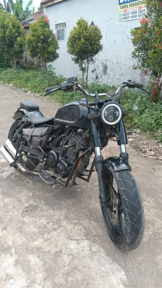Yamaha Byson 2011 Custom Bobber Style Plat D SS Lengkap