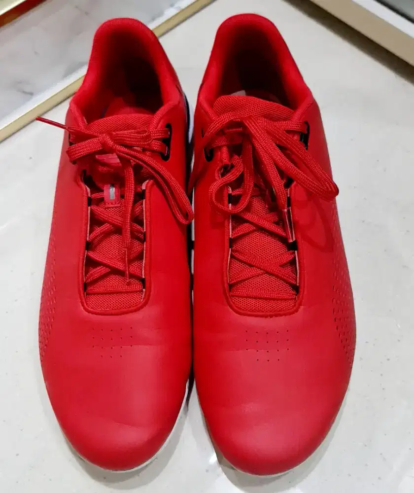 Like New Shoes Sneakers Ferrari Red Puma F1 Rosso Spider sepatu sport