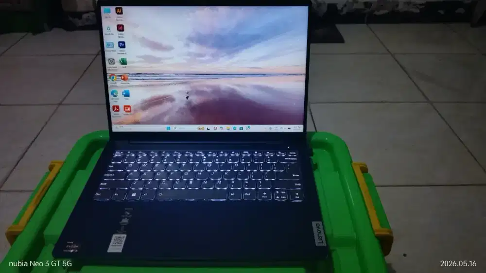 Jual laptop lenovo ideapad slim 5 Ryzen 5 7530U 16/512Gb