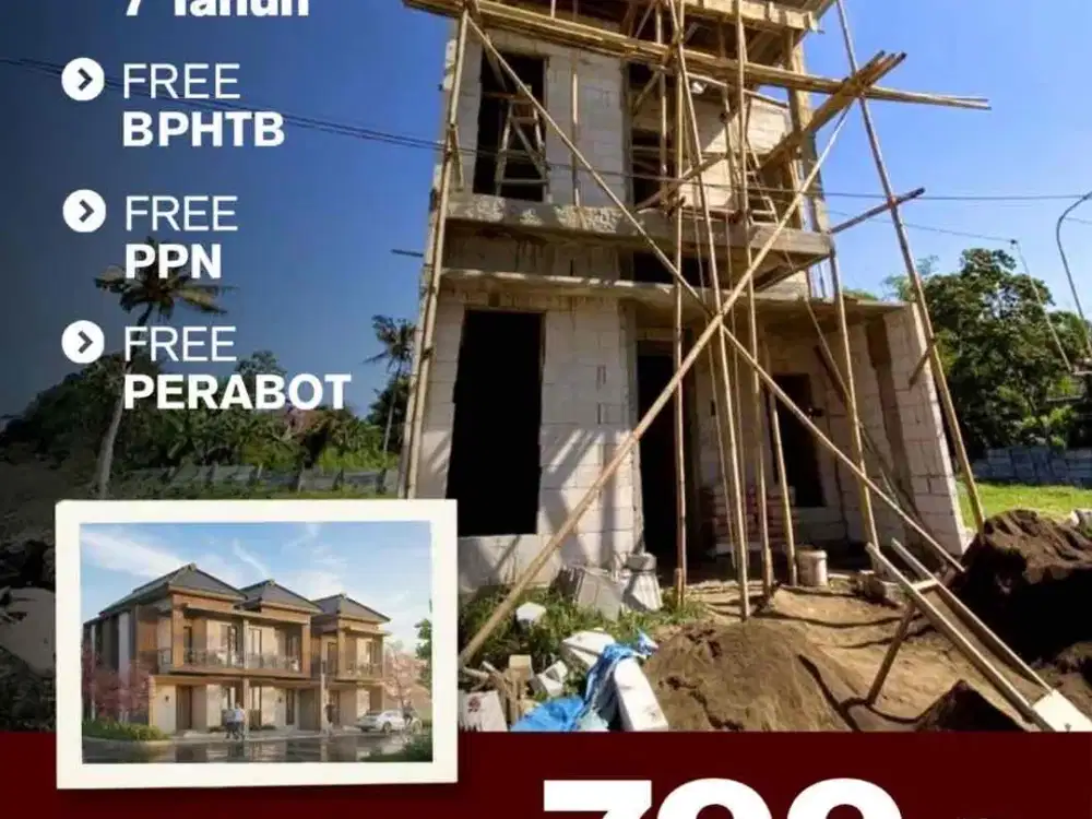 Rumah Kos Dekat Kampus UMM 3 Bisa Inhouse 7 tahun Cicilan 3jtan