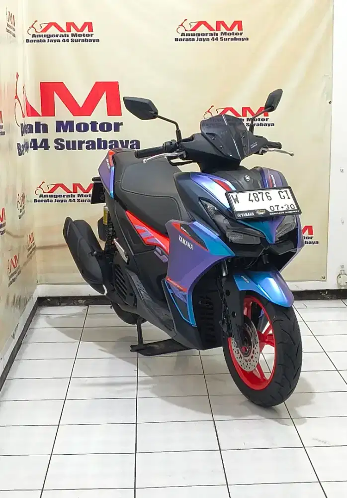 Km 2 Ribu Yamaha New Aerox Alpha Abs Cyber city Tahun 2025