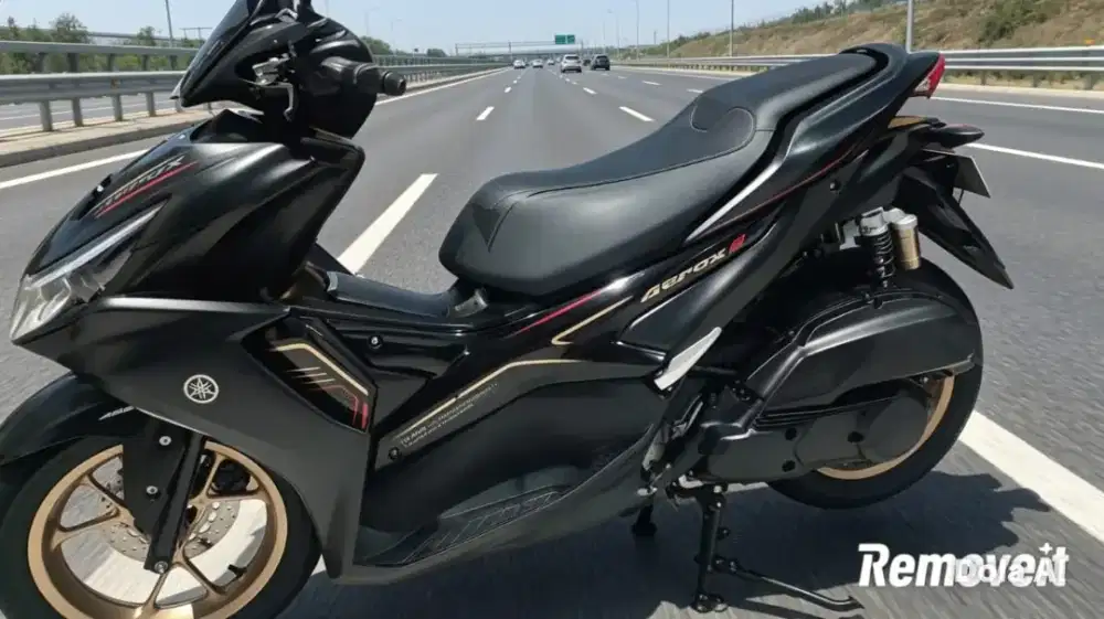 Yamaha Aerox 155 S Tahun 2023 KM 15.000 Plat P Jember Terawat