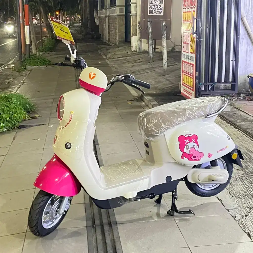 Sepeda listrik Yadea terbaru kredit syarat KTP ajaa