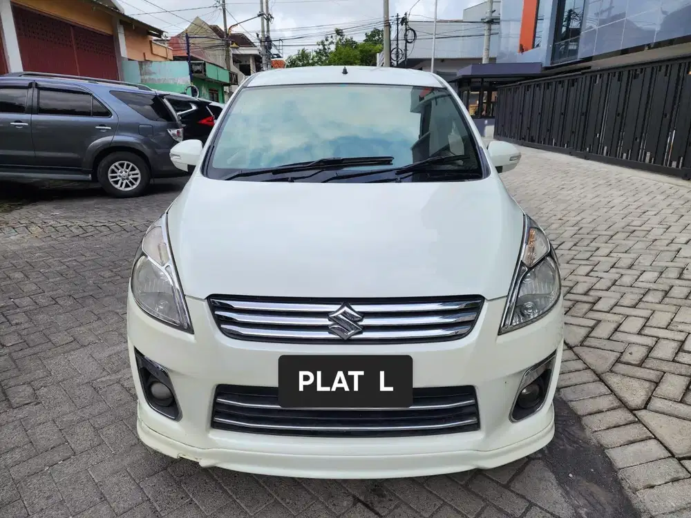 SUZUKI ERTIGA 1.4 GX ELEGAN MANUAL 2013 PUTIH PAJAK PLAT BARU