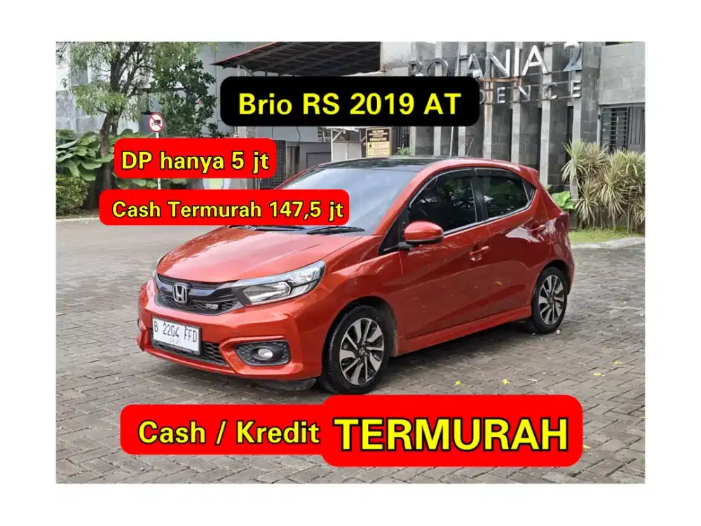 Brio RS 2019 At TERMURAH