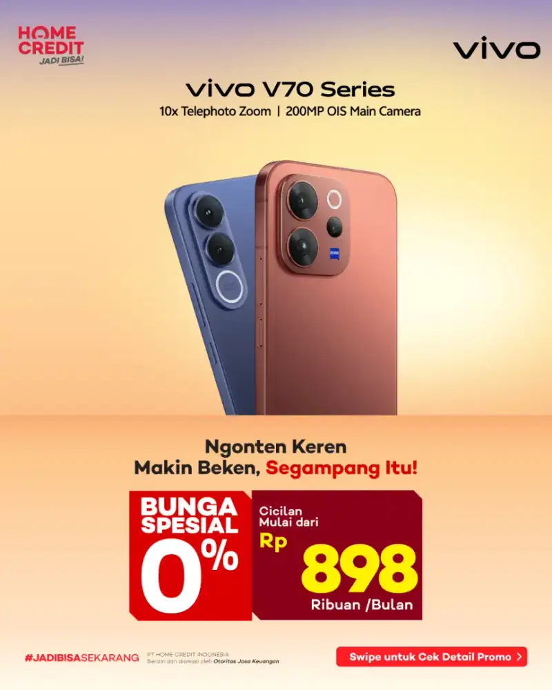 Vivo V70 5G kredit cicilan 0% dg home credit