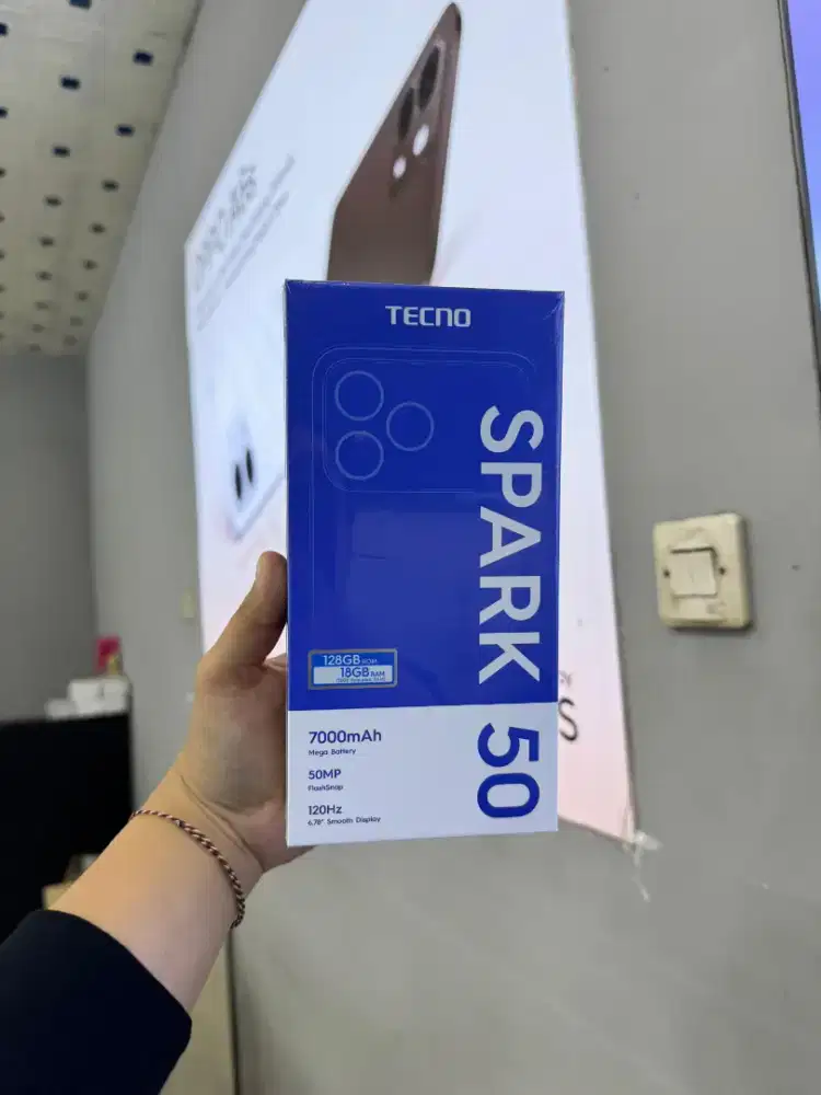 TECNO SPARK 50 6/128 NEW SEGEL