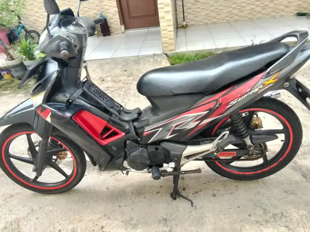 HONDA SUPRA X 125 TAHUN 2010 MESIN OK