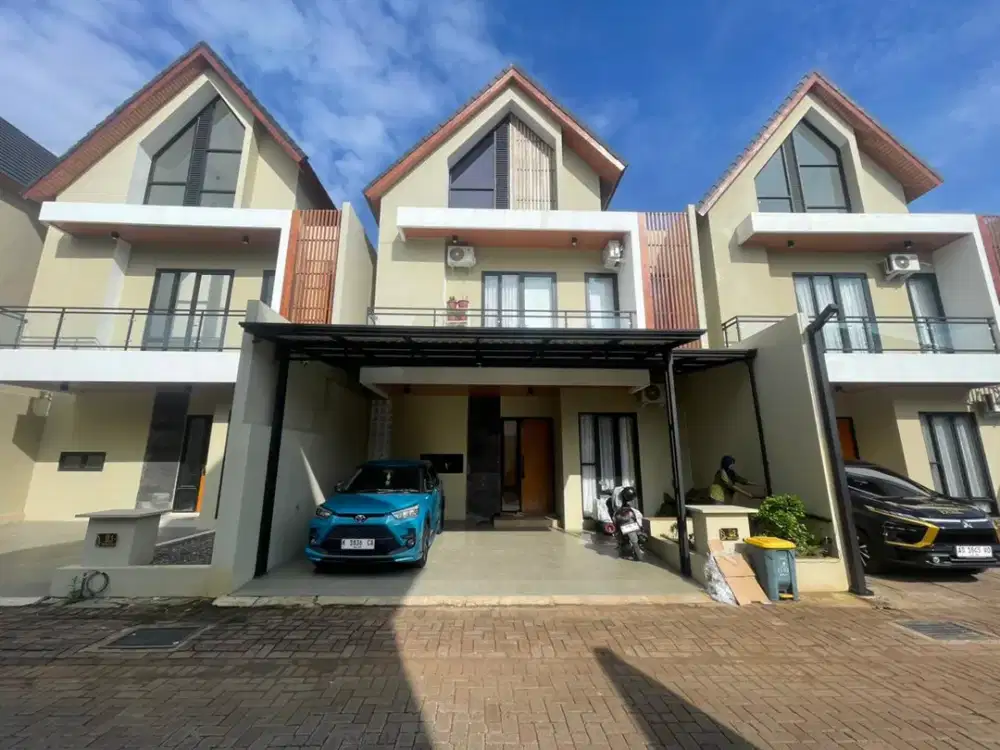 RUMAH 2 LANTAI TYPE SCANDINAVIAN READY UNIT TINGGAL 1 TERAKHIR