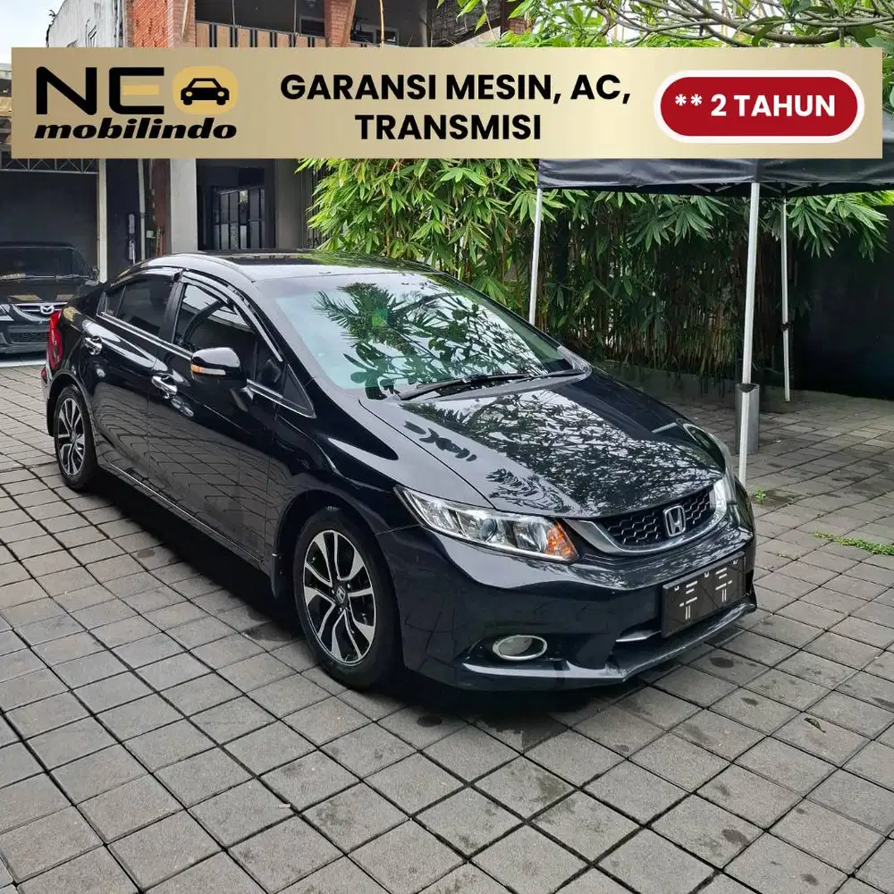 [ Garansi Mesin Matic ] HONDA CIVIC 1.8 FB BENSIN AT 2015 HITAM