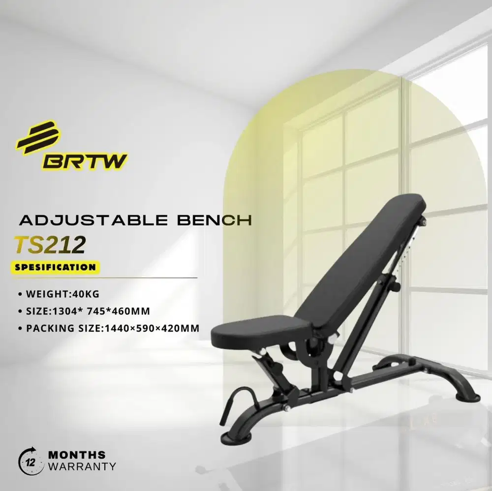 ADJUSTABLE BENCH TS212