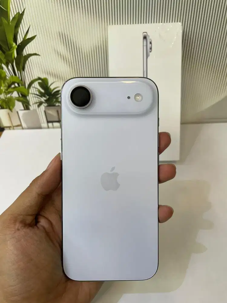 Iphone 17 air 256 skyblue like new resmi ibox