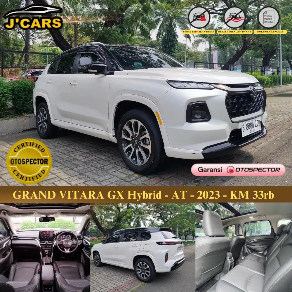 Suzuki Grand Vitara GX Hybrid AT 2023  - Ringan Murah