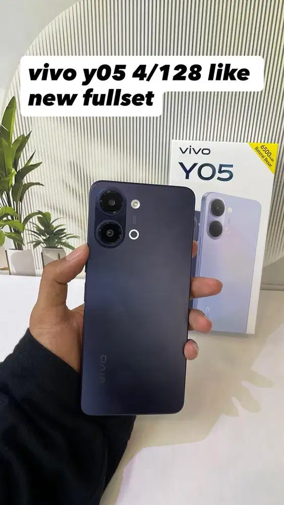 Vivo y05 4/128 like new fullset