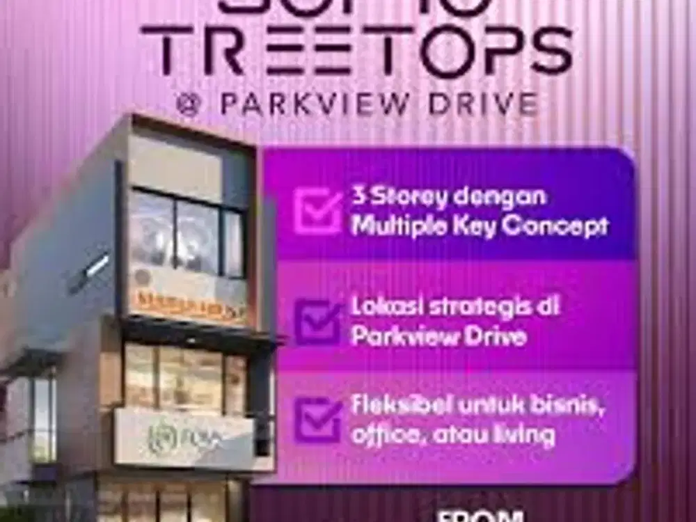 Free PPN Early bird special price  Alfresco Backyard Eksclusif SOHO TREE TOPS