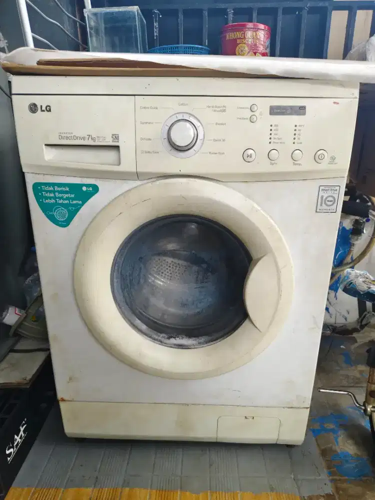 Mesin Cuci LG 7KG Front loading