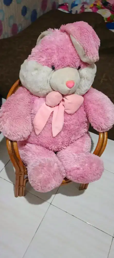 boneka pink gratis